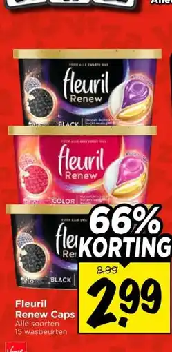 Vomar Voordeelmarkt Fleuril Renew Caps aanbieding