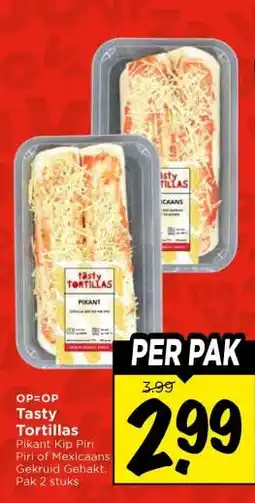 Vomar Voordeelmarkt Tasty Tortillas aanbieding