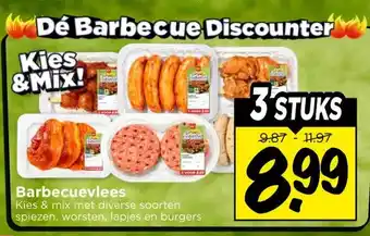 Vomar Voordeelmarkt Barbecuevlees aanbieding