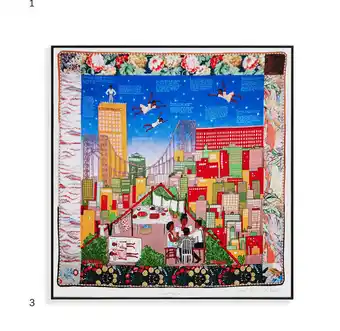 MoMa Design Store Faith Ringgold Tar Beach #2 Framed Print aanbieding