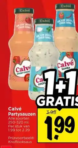 Vomar Voordeelmarkt Calvé Partysauzen aanbieding