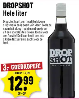 Dirck 3 Dropshot The Original 100 cl aanbieding