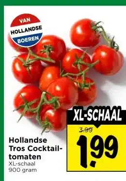 Vomar Voordeelmarkt Hollandse Tros Cocktail- tomaten aanbieding