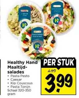 Vomar Voordeelmarkt Healthy Hand Maaltijd- salades aanbieding