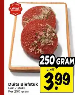 Vomar Voordeelmarkt Duits Biefstuk aanbieding