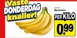 Vomar Voordeelmarkt Bananen aanbieding