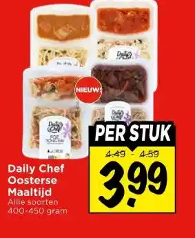 Vomar Voordeelmarkt Daily Chef Oosterse Maaltijd aanbieding