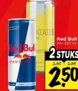 Vomar Voordeelmarkt Red Bull aanbieding