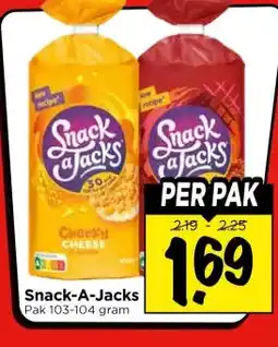 Vomar Voordeelmarkt Snack-A-Jacks aanbieding