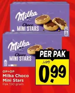 Vomar Voordeelmarkt Milka Choco Mini Stars aanbieding
