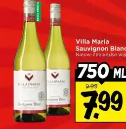Vomar Voordeelmarkt Villa Maria Sauvignon Blanc aanbieding