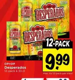 Vomar Voordeelmarkt Desperados aanbieding