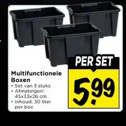 Vomar Voordeelmarkt Multifunctionele Boxen aanbieding