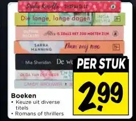 Vomar Voordeelmarkt Boeken aanbieding