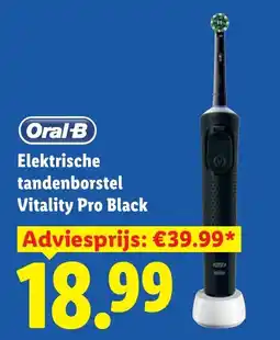 Lidl Oral B Elektrische tandenborstel Vitality Pro Black aanbieding