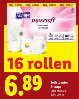 Lidl Toiletpapier 4-laags aanbieding