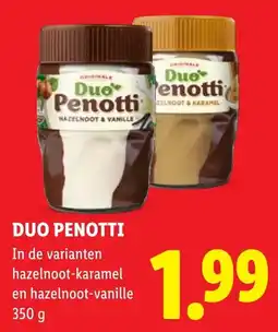 Lidl Due Penotti aanbieding