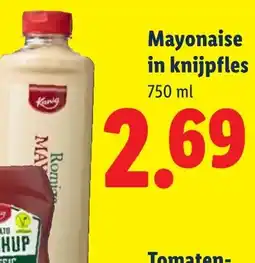 Lidl Mayonaise in knijpfles aanbieding