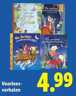 Lidl Voorlees- verhalen aanbieding