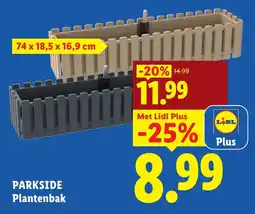 Lidl Parkside Plantenbak aanbieding