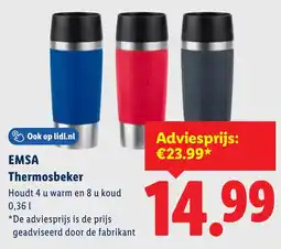 Lidl Emsa thermosbeker aanbieding