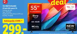 Lidl Tcl deutschland 55 inch LED smart-TV aanbieding