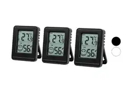 Lidl LIVARNO Set van 3 hygro- en thermometers aanbieding