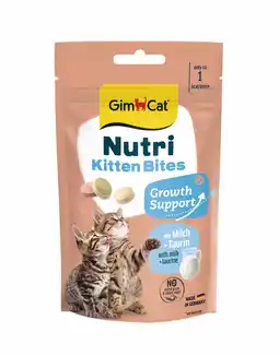 Pets Place Gimcat Nutri Taurine Bites - Kattensnack - Kaas 40 g aanbieding