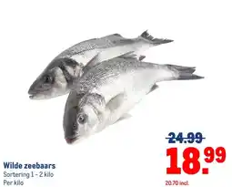 Makro Wilde zeebaars aanbieding