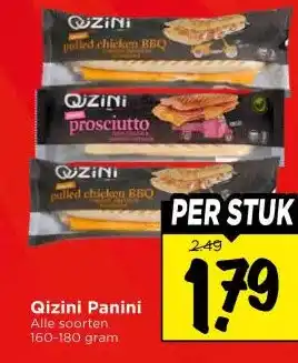 Vomar Voordeelmarkt Qizini Panini aanbieding