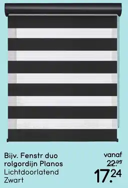 Leen Bakker Fenstr duo rolgordijn Planos aanbieding