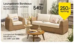 Leen Bakker Loungebank Bordeaux aanbieding