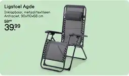 Leen Bakker Ligstoel Agde aanbieding