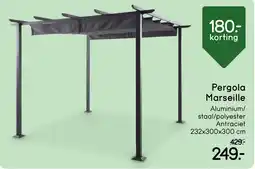 Leen Bakker Pergola Marseille aanbieding