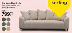 Leen Bakker Bank elsa 3-zits aanbieding