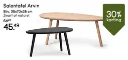 Leen Bakker Salontafel Arvin aanbieding