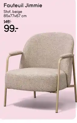 Leen Bakker Fauteuil Jimmie aanbieding