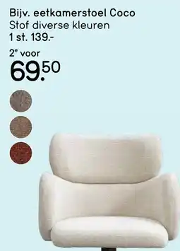 Leen Bakker Eetkamerstoel coco aanbieding