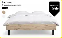Leen Bakker Bed Nova aanbieding