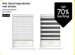 Leen Bakker Alle (duo) rolgordijnen aanbieding
