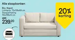 Leen Bakker Alle slaapbanken aanbieding
