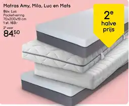 Leen Bakker Matras Amy, Mila, Luc en Mats aanbieding