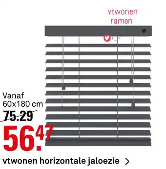 Karwei Vtwonen horizontale jaloezie aanbieding