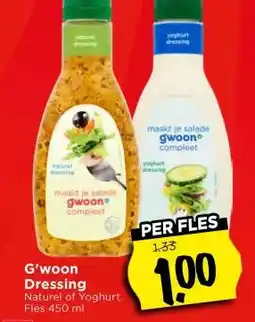Vomar Voordeelmarkt G'woon Dressing aanbieding