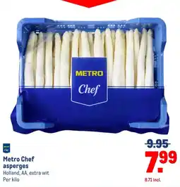 Makro Metro Chef asperges aanbieding