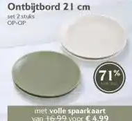 Boon`s Markt Ontbijtbord 21 cm aanbieding