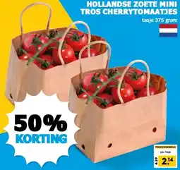Boon`s Markt HOLLANDSE ZOETE MINI TROS CHERRYTOMAATJES aanbieding