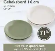 Boon`s Markt Gebaksbord 16 cm aanbieding
