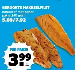 Boon`s Markt GEROOKTE MAKREELFILET aanbieding
