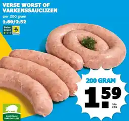 Boon`s Markt VERSE WORST OF VARKENSSAUCIJZEN aanbieding